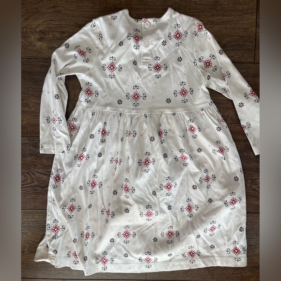 Hannah Andersson Winter Dress Size 110 US 5. (vintage - circa 2010). - Picture 3 of 4